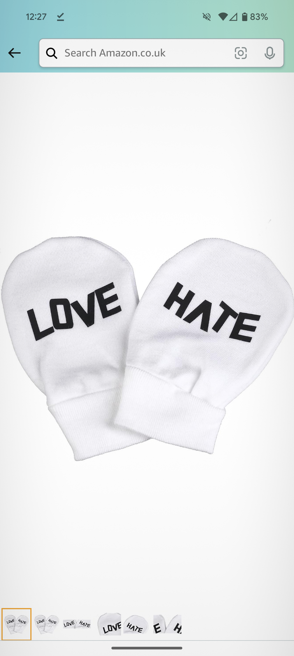 Spoilt Rotten Baby Anti Scratch Mittens Boys Girls Cotton Gloves Newborn