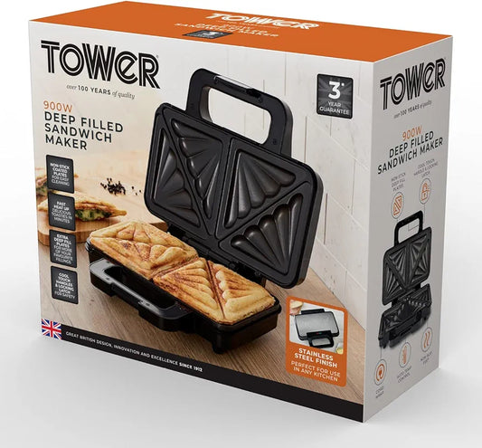 Tower 3 in 1 sandwich maker