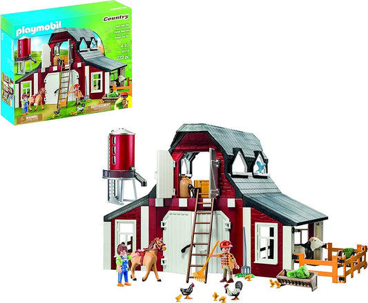 Playmobil Country 9315 Farm Set Barn with Silo