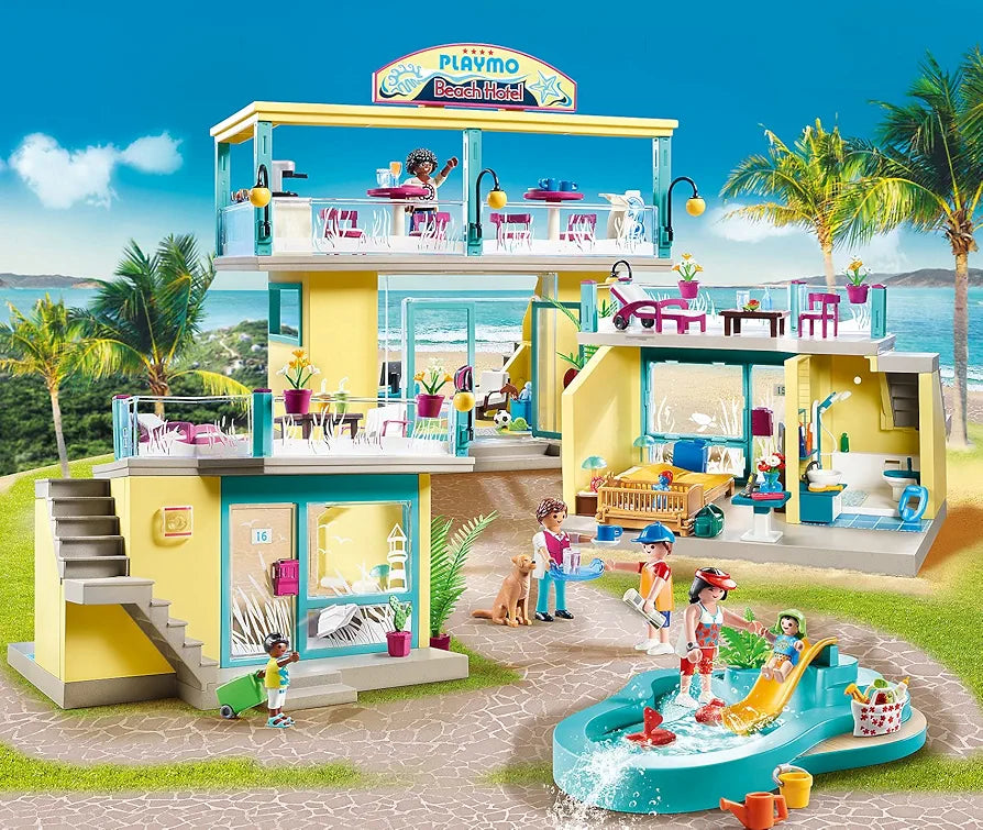 Playmobil Family Fun 70434 Beach Hotel, Ages 4 +