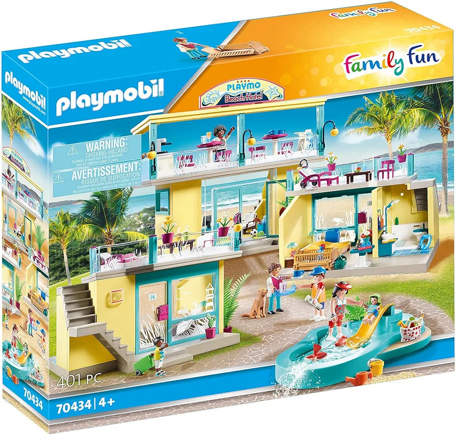 Playmobil Family Fun 70434 Beach Hotel, Ages 4 +