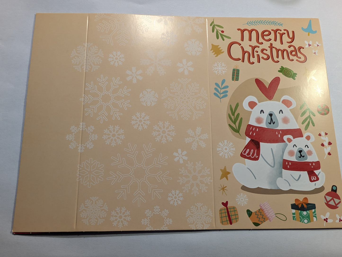 Pk of 8 Asstd Christmas Money Wallet Gift Card Holders. 3 Fold Cards w Envelopes