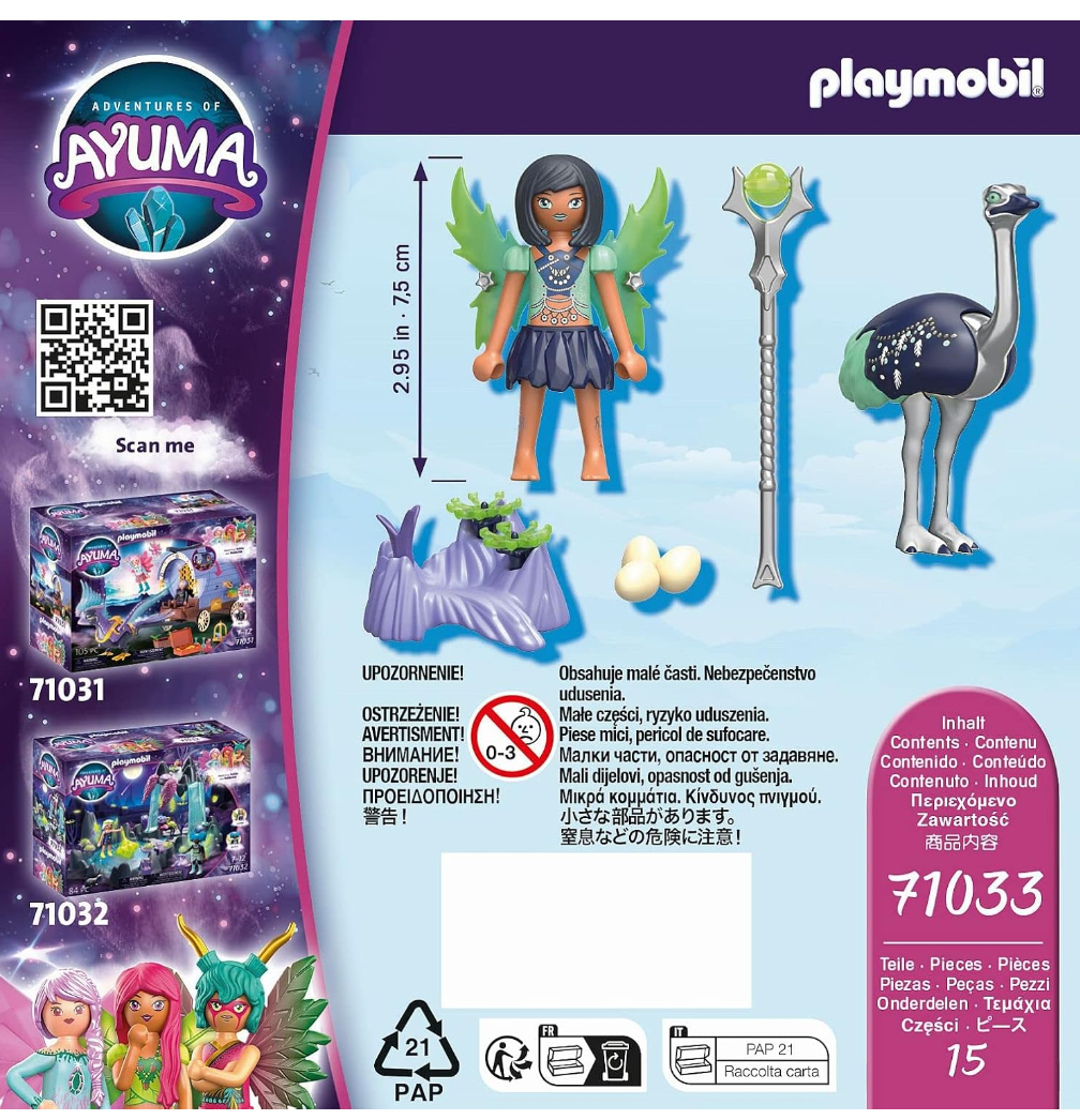 Playmobil 71033 Adventures of Ayuma Moon FAiry with Soul Anima