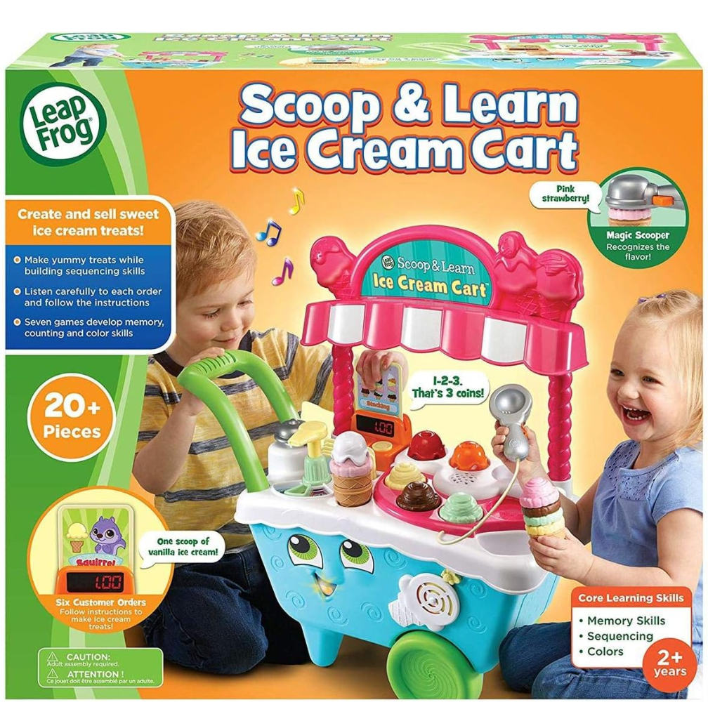 LeapFrog Scoop and Learn Ice Cream Cart