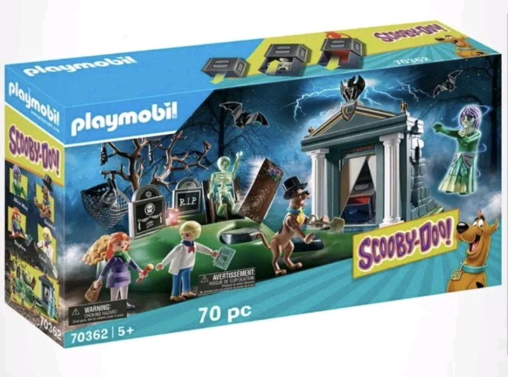 Playmobil 70362 Scooby-Doo! Adventure on the Cemetery