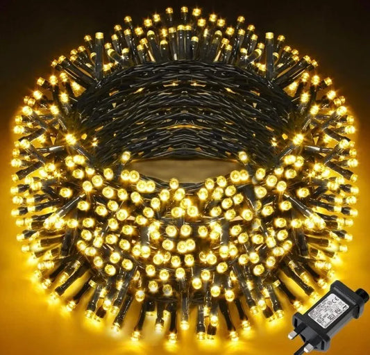 Fairy Lights Plug in, AKASUKI 32.81Ft/10M 100LED Mains Powered waterproof