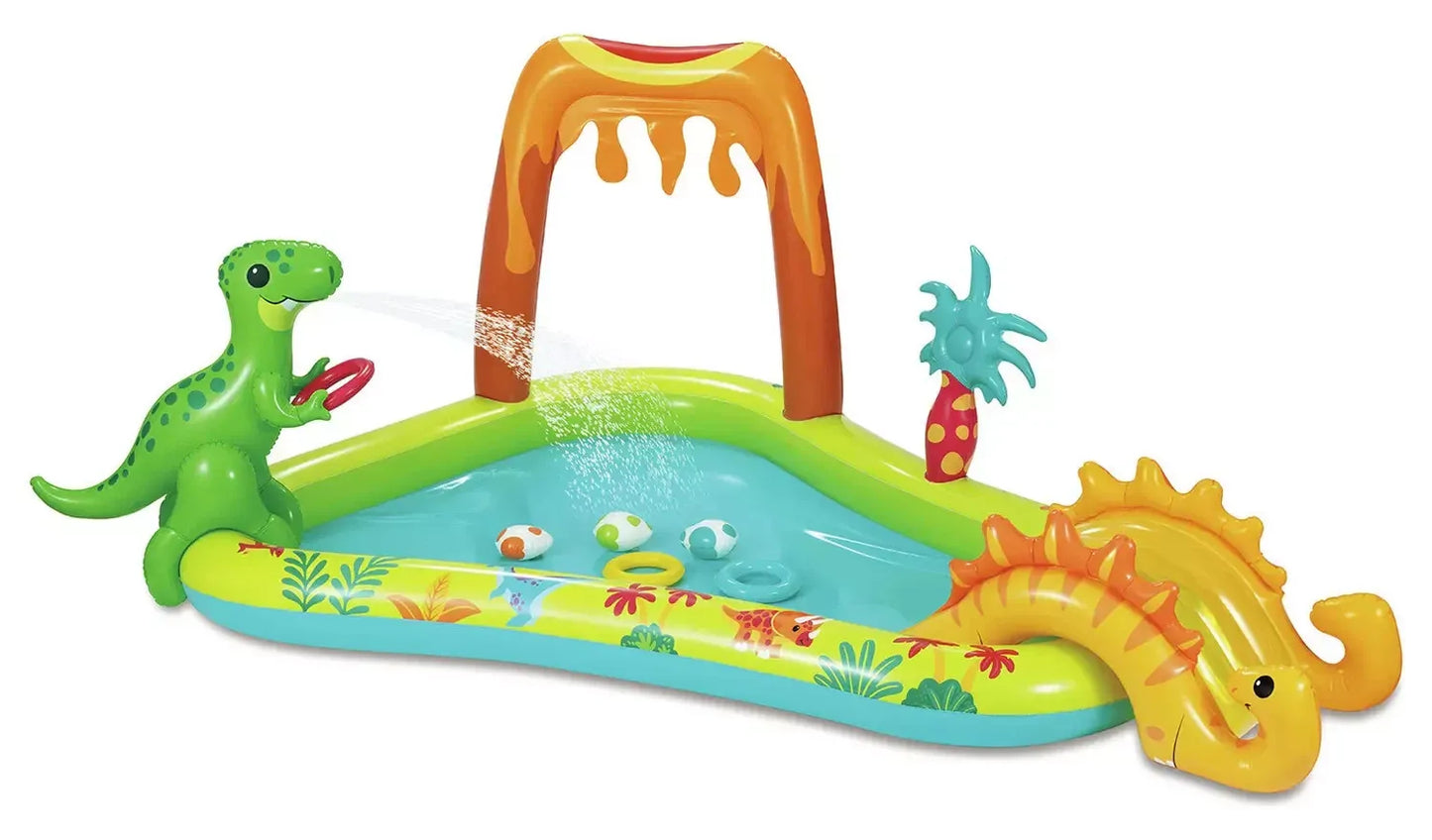 Summer Waves Dino Water Activity Play Centre quick and easy setup ...