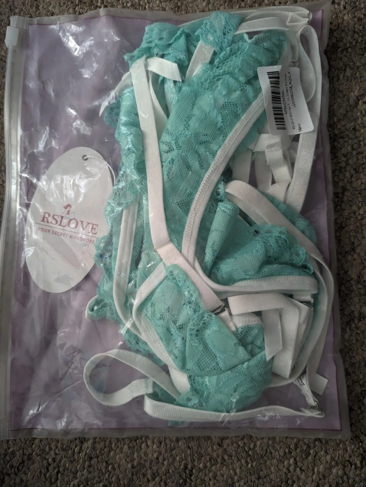 Lace Lingerie Resolve Green